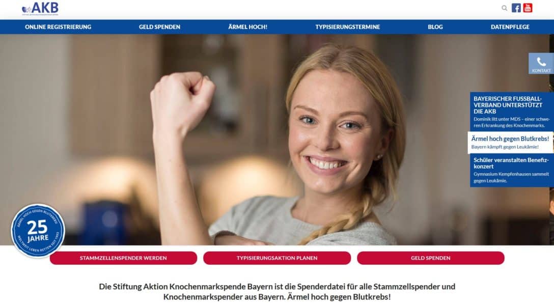 neue webseite stiftung akb responsive bayern